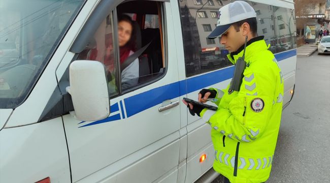 Manisa'da İşçi Servisi Denetimi