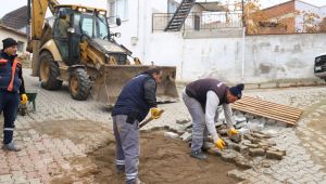 Turgutlu Belediyesi Fen İşleri Müdürlüğü Ekipleri Çalışmalarına Devam Ediyor