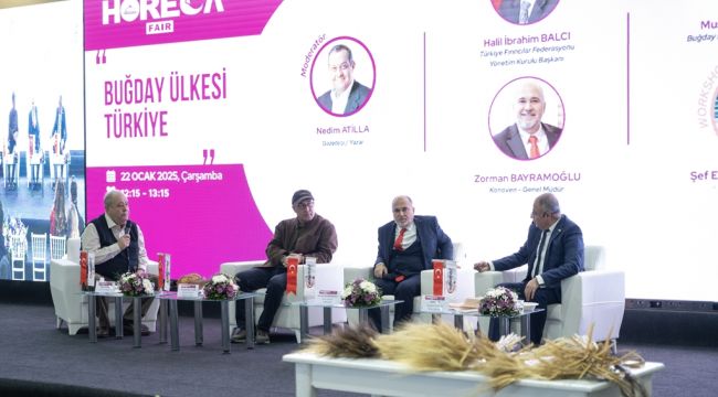 Türkiye Fırıncılar Federasyonu İzmir HORECA FAIR’in Açılışını Gerçekleştirdi