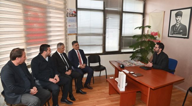 Büyükşehir’den Manisa Gazeteciler Cemiyeti’ne Ziyaret