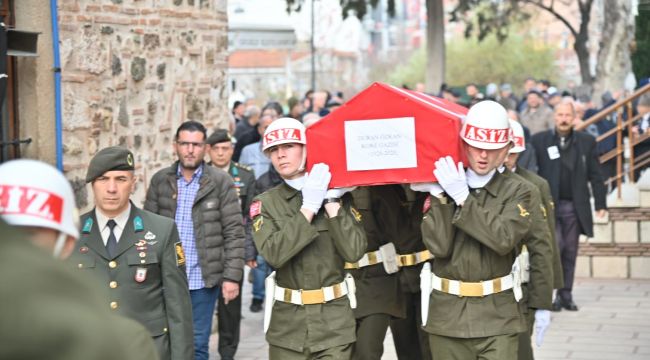 Kore Gazisi Özkan Sonsuzluğa Uğurlandı