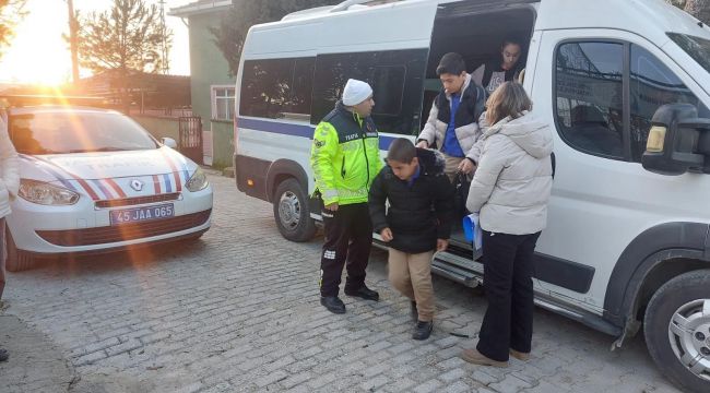 Manisa’da Okul Servislerine Denetim